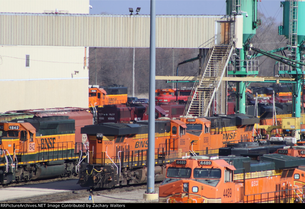 BNSF Galesburg Yard